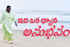 ఇది ఒక ధ్యాన అనుభవం