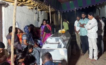 మృతుడి కుటుంబానికి ఆర్థిక సాయం